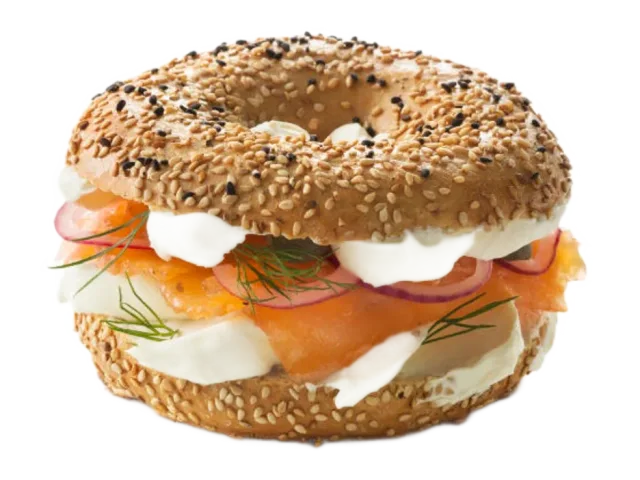Foto de Bagel con salmon