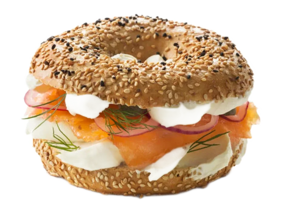 Foto de Bagel con salmon